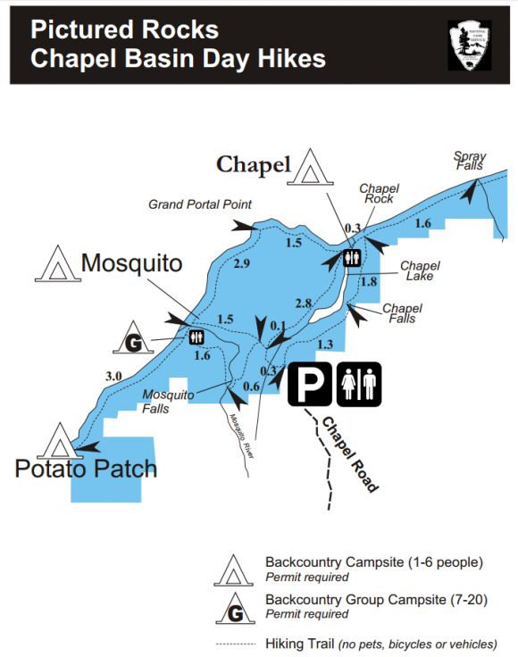chapel beach mosquito beach map